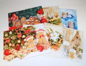 Dárková taška vánoční T6_GW_33 mix