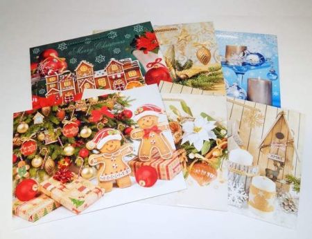 Dárková taška vánoční T6_GW_33 mix