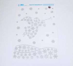 Dekorace okenní ANDÍLEK / 838-SG
