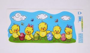 Dekorace okenní Veselá kuřátka / 5731