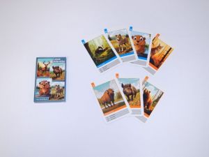 Karty kvarteto Lesní zvířátka /2432