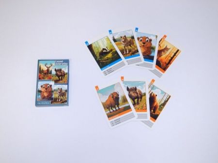 Karty kvarteto Lesní zvířátka /2432