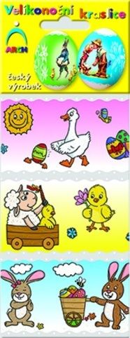 Košilka - smršťovací dekorace na vejce – husičky 6ks (531)