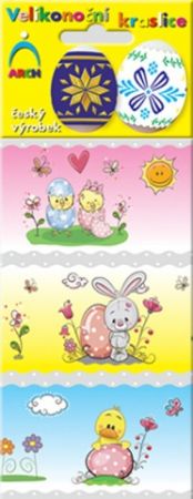 Košilka - smršťovací dekorace na vejce – kuřátka 6ks (539)