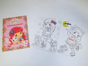 Maluj podle teček Strawberry