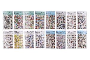 Nálepky lesk mix W054003