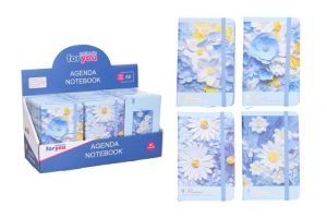 Notes linkovaný 80 l kvítí mix W054128