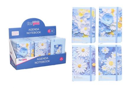 Notes linkovaný 80 l kvítí mix W054128