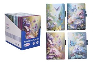 Notes linkovaný 80 l motýli W054022