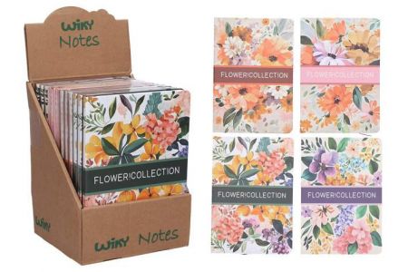 Notes linkovaný 80 stran - kvítí W044976