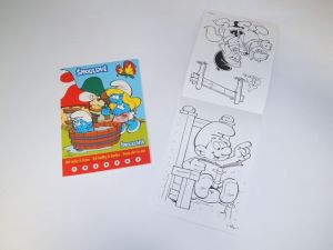 Od tečky k tečce Šmoulové