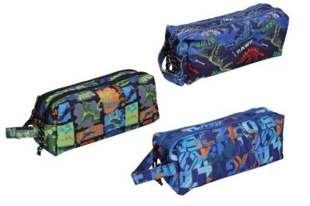 Penál etue 21x7x9 cm klučičí motiv (W033451)