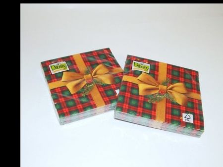 Ubrousky Daisy L - dárek se zlatou mašlí