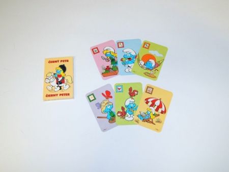 Karty Černý Petr Šmoulové