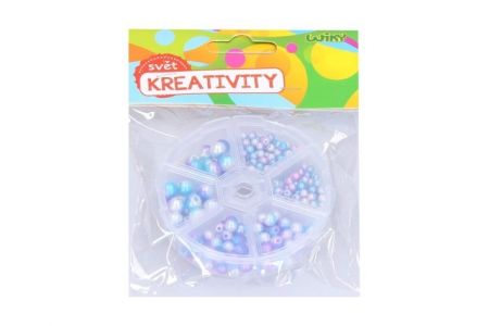 Korálky set 50 g, pr. 7,5 cm (W045909)