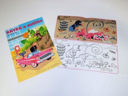 Omalovánky A4 KRTEK A AUTÍČKO /29/