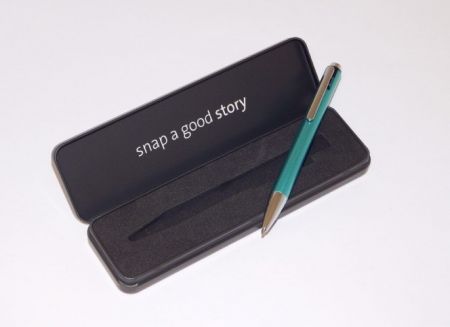 Pero kuličkové K10 zelené Snap Metalic (00824972)