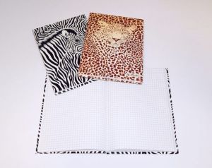 Záznamní kniha A5 čtvereček 96l ,Animal Print (50036530)