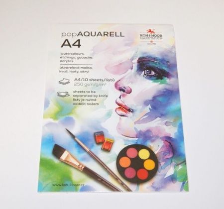 KOH-I-NOOR Blok AQUARELL A4 10x250g