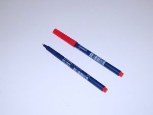 KOH-I-NOOR popisovač permanentní 4001 červený CD/DVD