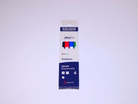 KOH-I-NOOR souprava popisovačů fine liner 7001 4