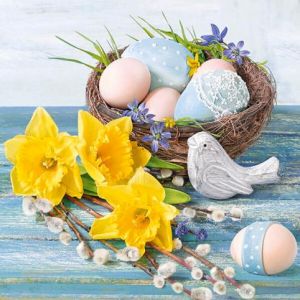 Ubrousky PAW Dekor C (20ks) Lavender in Bucket