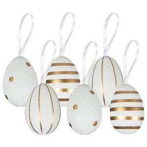 AX dekorace vel. vejce glamour 6ks