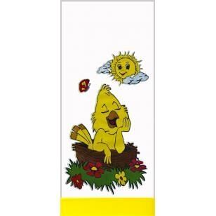 T-Velik. sáček 18x40 Kuře+slunce 1