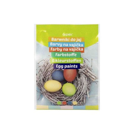 Barvy na vajíčka - mix 4 x 2,5 g