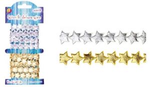 Lepící dekorační páska hvězdičky TCX-9128