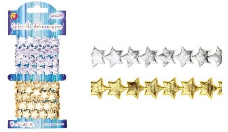 Lepící dekorační páska hvězdičky TCX-9128