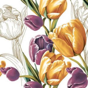 Ubrousky 33 x 33 cm DAISY 20 ks