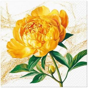 Ubrousky PAW Dekor L (20ks) Peony Blossom