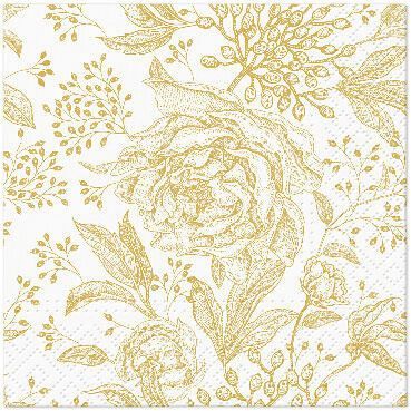 Ubrousky PAW Dekor C (20ks) Rose Peonies