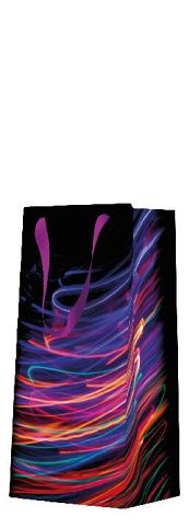 Papírová taška PAW Vibrant Light Waves  DEO