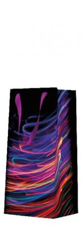 Papírová taška PAW Vibrant Light Waves  DEO