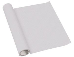 Běhoun stolní airlaid 40x500cm stříbrný