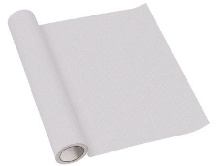 Běhoun stolní airlaid 40x500cm stříbrný
