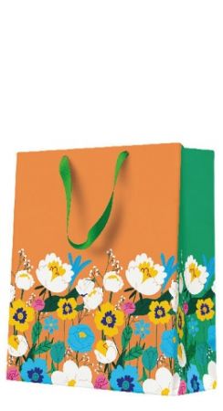 Papírová taška PAW střední Neon Garden