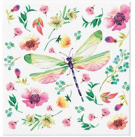 Ubrousky PAW Softpoint Pastel Dragonfly 20ks Pastel Dragonfly