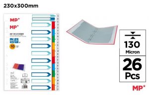 Rozřaďovač A4 A-Z plastový