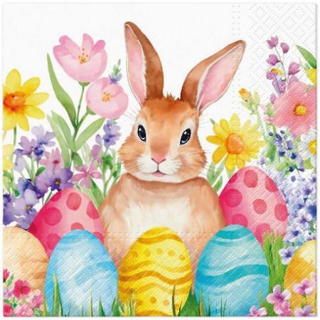 Ubrousky PAW Dekor L (20ks) Egg Hunt