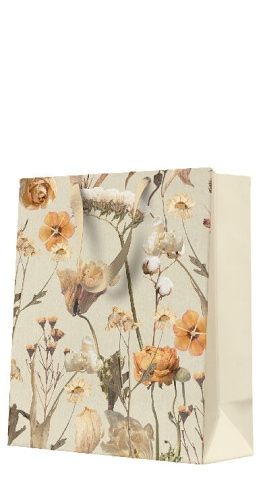 Papírová taška PAW střední Botanical Dream