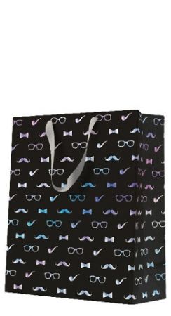 Papírová taška PAW střední Holographic Celebration