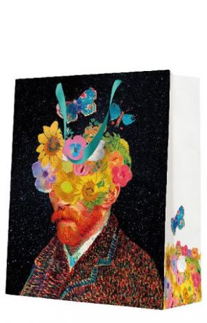 Papírová taška Paw velká Van Gogh Floral Dream