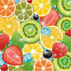 Ubrousky DAISY L (20ks) Fresh Fruit Mix