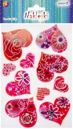 Samolepky srdíčka NK-9821