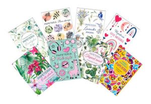 Dopisní papír PM barevný /10+10/