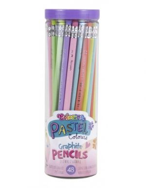 Colorino pastel tužka s gumou /48/