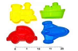 W-Na písek sada 116729 4ks bábovičky